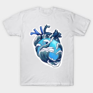 ocean heart T-Shirt